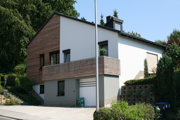 Beispiel-Haus unserer Fassadenarbeit